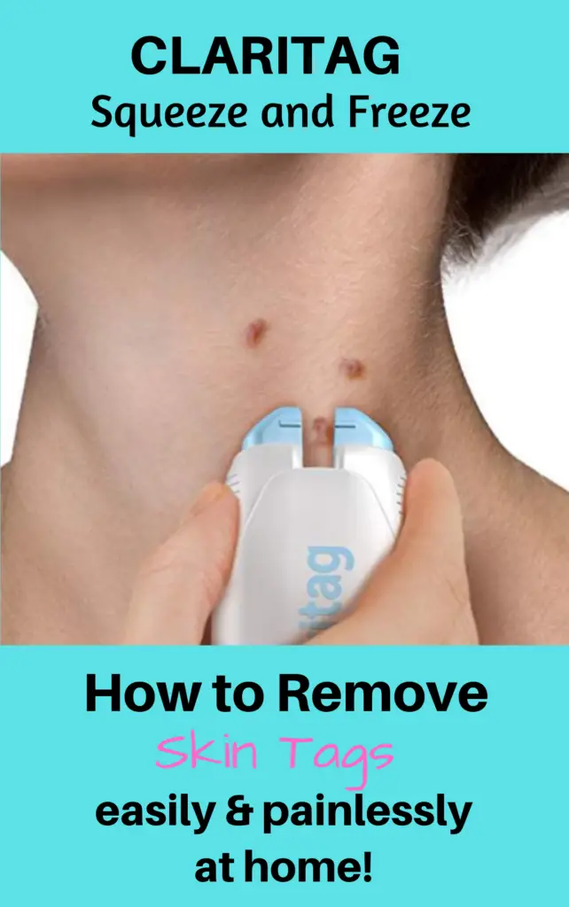 CLARITAG Squeeze and Freeze Skin Tag removal device product packaging