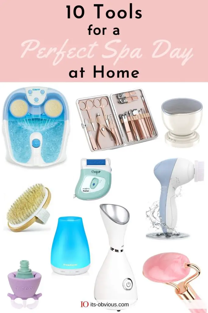 Tools for a Spa Day at Home