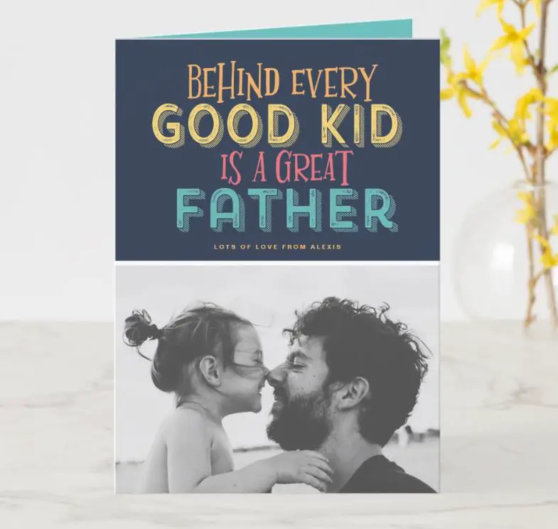 Great Father Quote Card