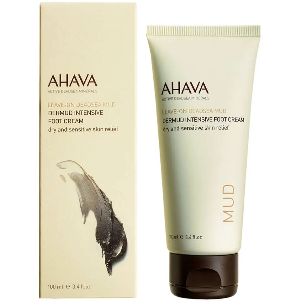 Foot Care Routine Products for Soft Feet, AHAVA Dermud Intensive Foot Cream