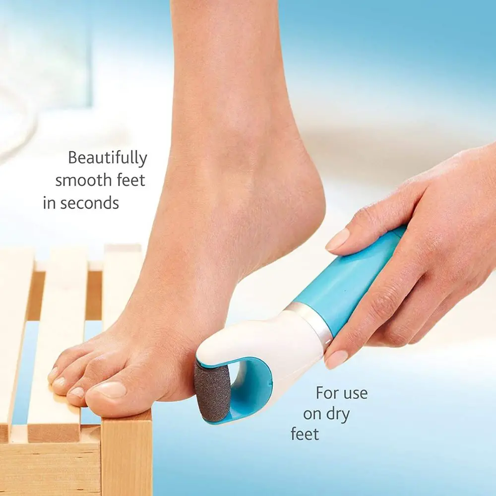 Foot Care Routine Products for Soft Feet, Amope Pedi Perfect Electronic Dry Foot Coarse Roller