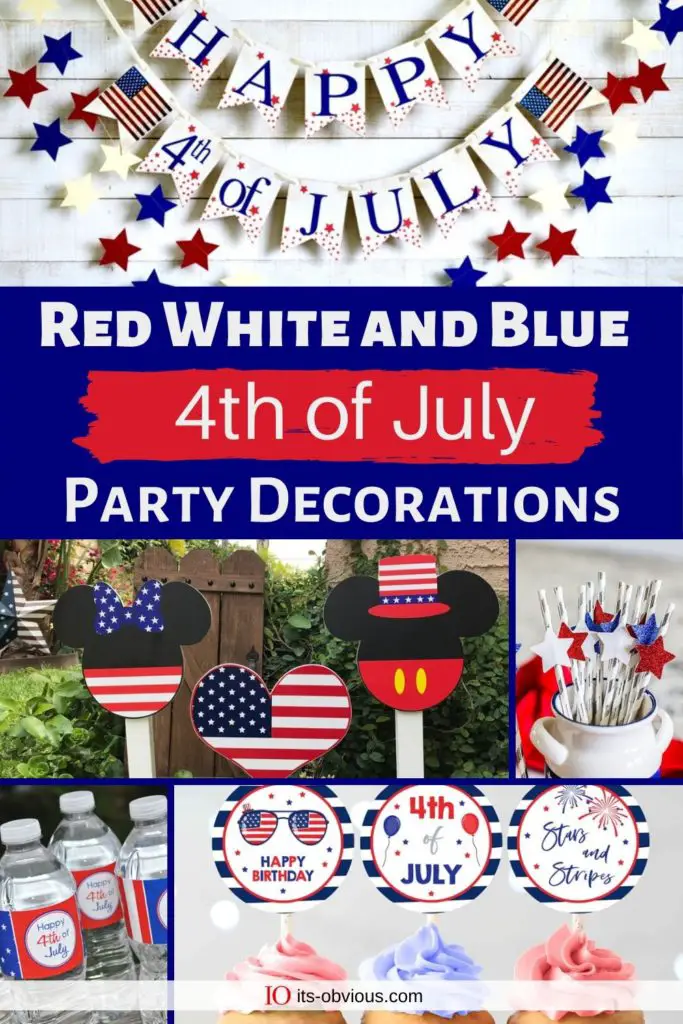  4th of July party decorations
