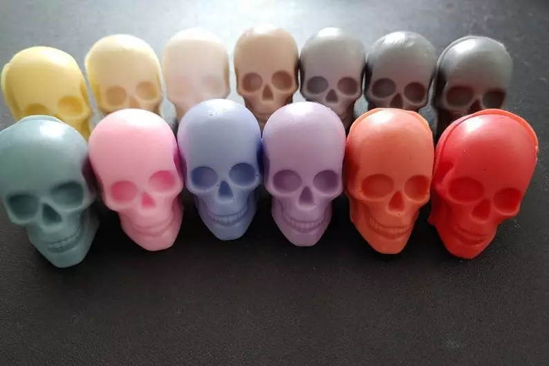 3d skull soaps Halloween Party Favors for Adults 