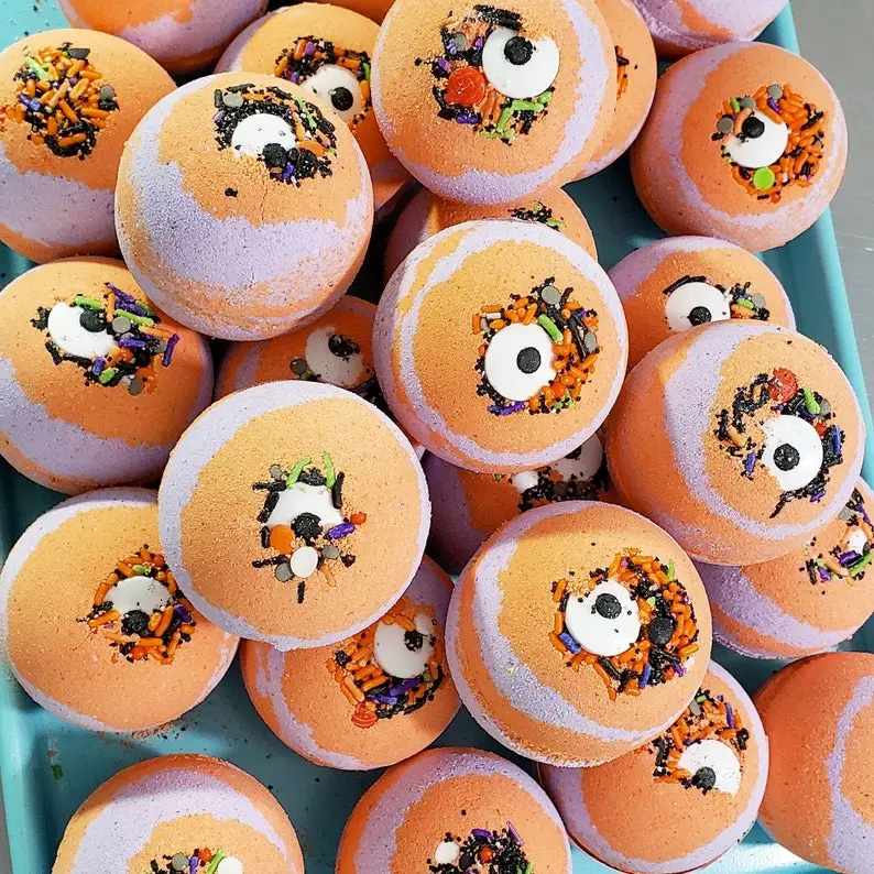 Halloween-themed bridal shower Halloween Party Favors for Adults Monster Mash Bath Bomb